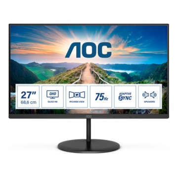 AOC Value-line Q27V4EA LED display 68,6 cm (27") 2560 x 1440 Pixel 2K Ultra HD Nero