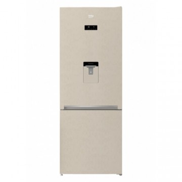 Beko RCNE560E40DBN frigorifero con congelatore Libera installazione 497 L E Sabbia