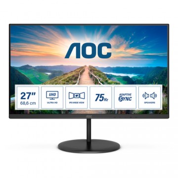 AOC Value-line U27V4EA monitor piatto per PC 68,6 cm (27") 3840 x 2160 Pixel 4K Ultra HD LED Nero