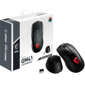 MSI PER Clutch GM41 Lightweight Wireless mouse Mano destra RF Wireless Ottico 20000 DPI