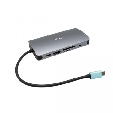 i-tec Metal USB-C Nano Dock HDMI/VGA with LAN + Power Delivery 100 W