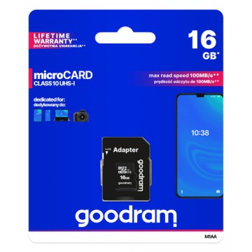 Goodram M1AA 16 GB MicroSDHC UHS-I Classe 10