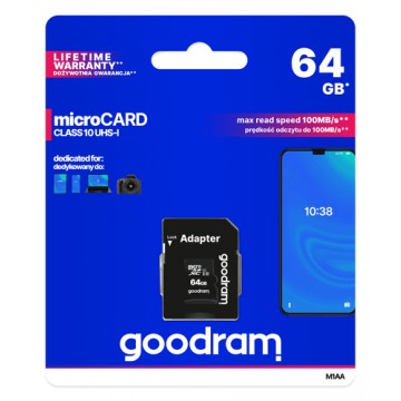 Goodram M1AA 64 GB MicroSDXC UHS-I Classe 10