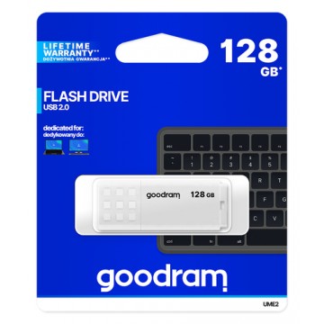 Goodram UME2 unità flash USB 128 GB USB tipo A 2.0 Bianco