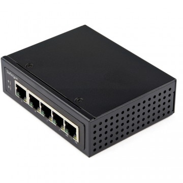 StarTech.com Switch Ethernet 5 porte industriale - Power over Ethernet switch di rete Gigabit 30W - Commutatore di reta lan Gb n