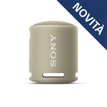 Sony SRS-XB13 - Speaker Bluetooth® portatile, resistente con EXTRA BASS™, Tortora