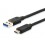 Equip 12834107 cavo USB 1 m USB 3.2 Gen 2 (3.1 Gen 2) USB A USB C Nero