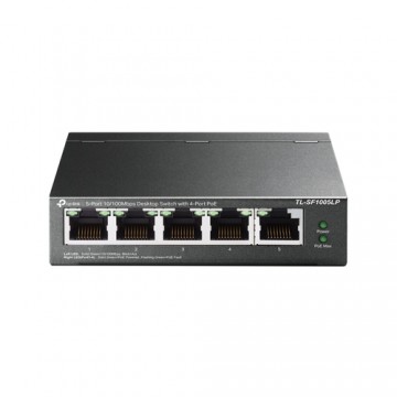 TP-LINK TL-SF1005LP switch di rete Non gestito Fast Ethernet (10/100) Supporto Power over Ethernet (PoE) Nero