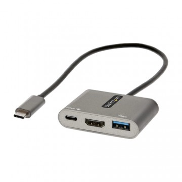 StarTech.com CDP2HDUACP2 replicatore di porte e docking station per notebook Cablato USB 3.2 Gen 1 (3.1 Gen 1) Type-C Grigio