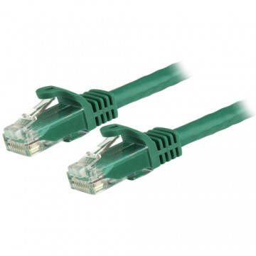 StarTech.com N6PATC15MGN cavo di rete Verde 15 m Cat6 U/UTP (UTP)