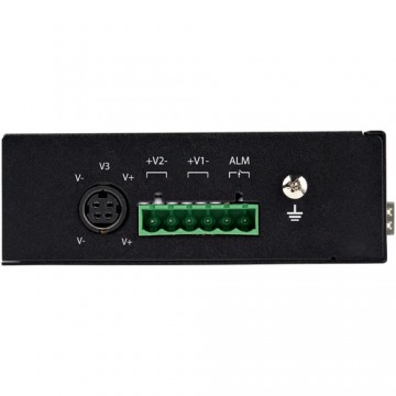 StarTech.com Switch rete LAN industriale a 6 porte - 4 porte PoE RJ45 + 2 slot SFP 30W - 10/100/1000Mbps Power over Ethernet - C