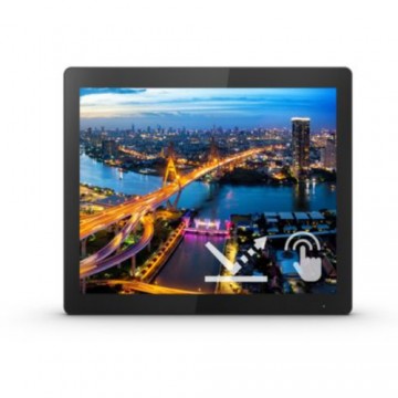 Philips B Line 172B1TFL/00 monitor touch screen 43,2 cm (17") 1280 x 1024 Pixel Multi-touch Nero