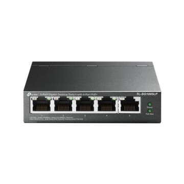 TP-LINK TL-SG1005LP switch di rete Non gestito Gigabit Ethernet (10/100/1000) Supporto Power over Ethernet (PoE) Nero