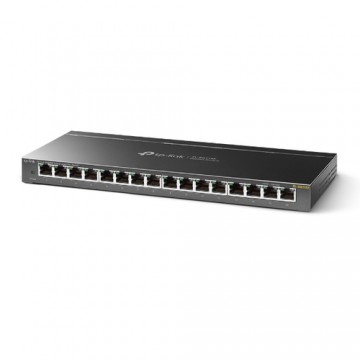 TP-LINK TL-SG116E Non gestito Gigabit Ethernet (10/100/1000) Nero