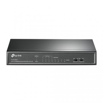 TP-LINK TL-SF1008LP switch di rete Non gestito Fast Ethernet (10/100) Supporto Power over Ethernet (PoE) Nero