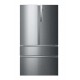 Haier FD 100 Serie 7 HB26FSSAAA frigorifero side-by-side Libera installazione 750 L E Argento, Titanio