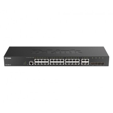 D-Link DGS-2000-28 switch di rete Gestito L2/L3 Gigabit Ethernet (10/100/1000) 1U Nero
