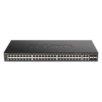 D-Link DGS-2000-52 switch di rete Gestito L2/L3 Gigabit Ethernet (10/100/1000) 1U Nero