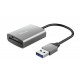 Trust Dalyx lettore di schede USB 3.2 Gen 1 (3.1 Gen 1) Alluminio