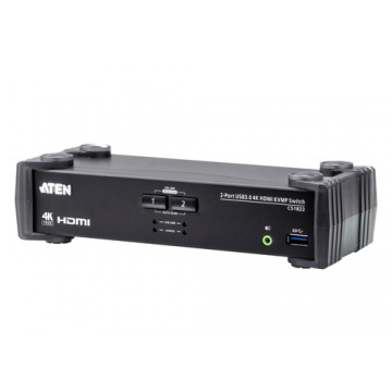 ATEN Switch USB 3.0 4K HDMI KVMP™ a 2 porte con Modalità mixer audio