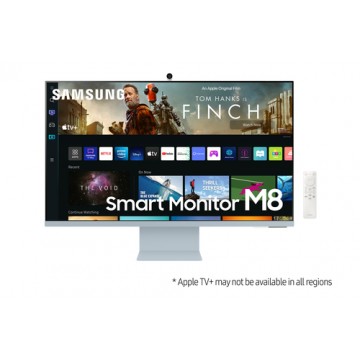 Samsung S32BM80BUU 81,3 cm (32") 4K Ultra HD Smart TV Wi-Fi Blu, Bianco