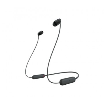 Sony WI-C100 Auricolare Wireless In-ear Musica e Chiamate Bluetooth Nero