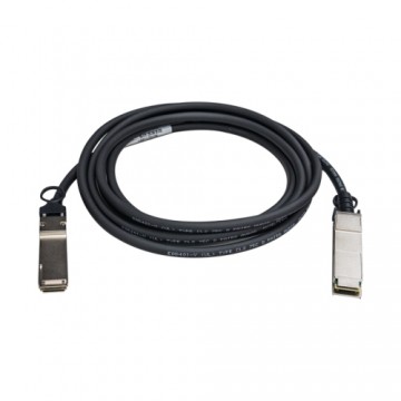 QNAP CAB-NIC40G30M-QSFP cavo InfiniBand 3 m QSFP+ Nero