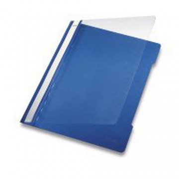 Leitz Standard Plastic File A4 Blue (25) cartellina con fermafoglio PVC Blu