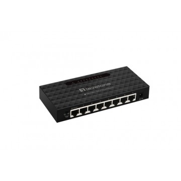 LevelOne GEU-0821 switch di rete Gigabit Ethernet (10/100/1000)
