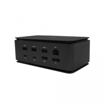 i-tec Metal USB4 Docking station Dual 4K HDMI DP with Power Delivery 80 W + Universal Charger 112 W