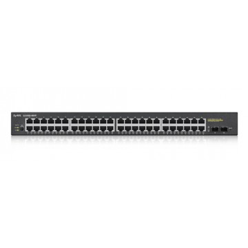 Zyxel GS1900-48HP Gestito L2 Gigabit Ethernet (10/100/1000) Supporto Power over Ethernet (PoE) Nero