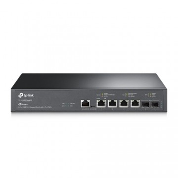 TP-Link TL-SX3206HPP switch di rete Gestito L2+ 10G Ethernet (100/1000/10000) Supporto Power over Ethernet (PoE) Nero