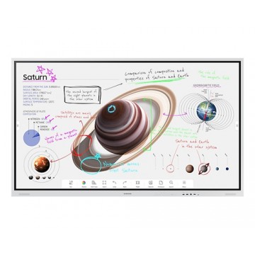 Samsung WM85B lavagna interattiva 2,16 m (85") 3840 x 2160 Pixel Touch screen Grigio chiaro HDMI