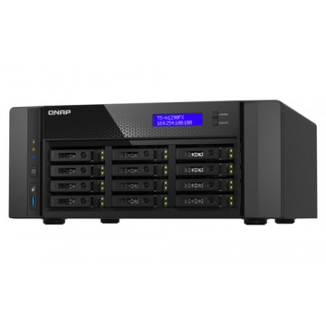 QNAP TS-h1290FX NAS Tower Collegamento ethernet LAN Nero 7302P