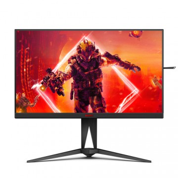 AOC AG275QZN/EU Monitor PC 68,6 cm (27") 2560 x 1440 Pixel Quad HD Nero, Rosso