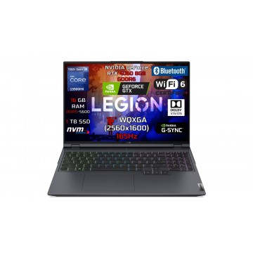 Notebook Lenovo Legion 5 Gaming Intel Core i9-13900HX 16GB Ram 1TB SSD Geforce RTX4060 8GB GDDR6