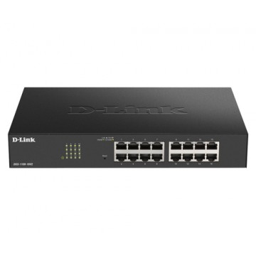 D-Link DGS-1100-24PV2 switch di rete Gestito Gigabit Ethernet (10/100/1000) Nero Supporto Power over Ethernet (PoE)