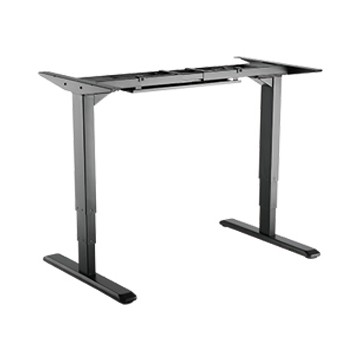 Equip 650805 struttura verticale per scrivania Elettrico 2 gamba/gambe Nero