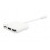 Equip 133461 replicatore di porte e docking station per laptop USB 3.2 Gen 1 (3.1 Gen 1) Type-C Bianco