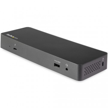 StarTech.com Docking station universale Thunderbolt 3 o USB-C - Doppio monitor DisplayPort a 4K - Power delivery a 60W - Dock TB