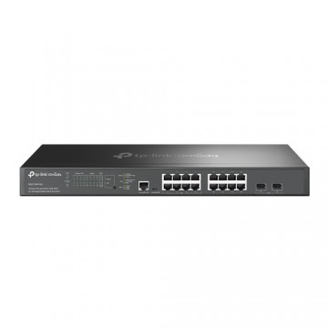 TP-Link Omada SG3218XP-M2 switch di rete Gestito L2+ 2.5G Ethernet (100/1000/2500) Supporto Power over Ethernet (PoE) 1U Nero