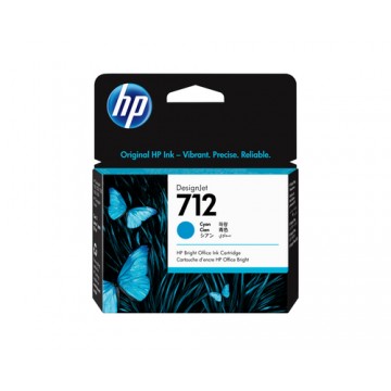HP Cartuccia di inchiostro ciano originale DesignJet 712 da 29 ml