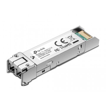 TP-LINK TL-SM311LS modulo del ricetrasmettitore di rete Fibra ottica 1250 Mbit/s mini-GBIC/SFP 1310 nm