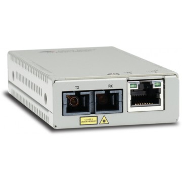 Allied Telesis AT-MMC200/SC-60 convertitore multimediale di rete 100 Mbit/s 1310 nm Modalità multipla Argento