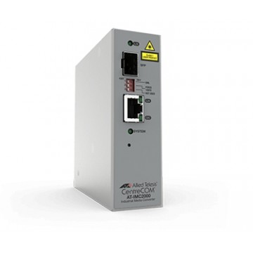 Allied Telesis AT-IMC2000T/SP-980 convertitore multimediale di rete 1000 Mbit/s 850 nm Grigio