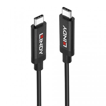 Lindy 43308 cavo USB 5 m USB 3.2 Gen 2 (3.1 Gen 2) USB C Nero