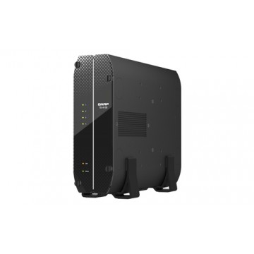 QNAP TS-410E NAS Tower Collegamento ethernet LAN Nero J6412