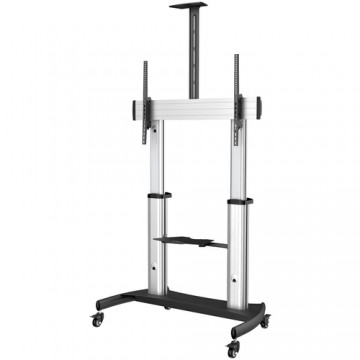 StarTech.com Mobile TV Stand girevole su ruote - Carrello porta TV resistente per schermi da 60-100" (100kg) - Supporto tv da pa