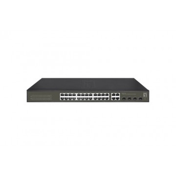 LevelOne GES-2128 switch di rete Gestito L2 Gigabit Ethernet (10/100/1000) Nero