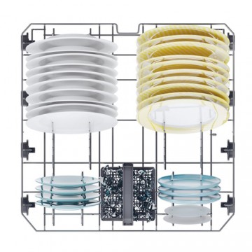 Candy CF 4E7L0W Libera installazione 14 coperti E